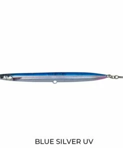 Savage Gear Sandeel Pencil Lure 12.5cm Lures -Dynamite Baits Online Store Blue Silver UV
