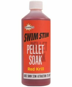 Dynamite Baits Dynamite Swim Stim Pellet Soak Red Krill 500ml Bait & Additives