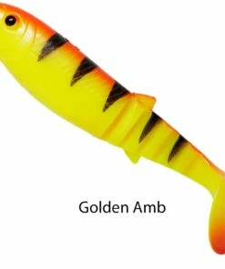 Savage Gear Cannibal Shad Lure Lures -Dynamite Baits Online Store Golden Amb