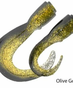 Savage Gear 3D Hard Eel Tail Bait Lures -Dynamite Baits Online Store Savage Gear 3D Hard Eel Tail Bait 25cm Olive Gold