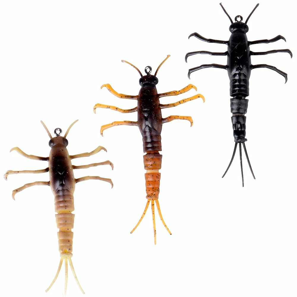 Savage Gear 3D TPE Mayfly Nymph Lures 1 Savage Gear 3D TPE Mayfly Nymph Lures