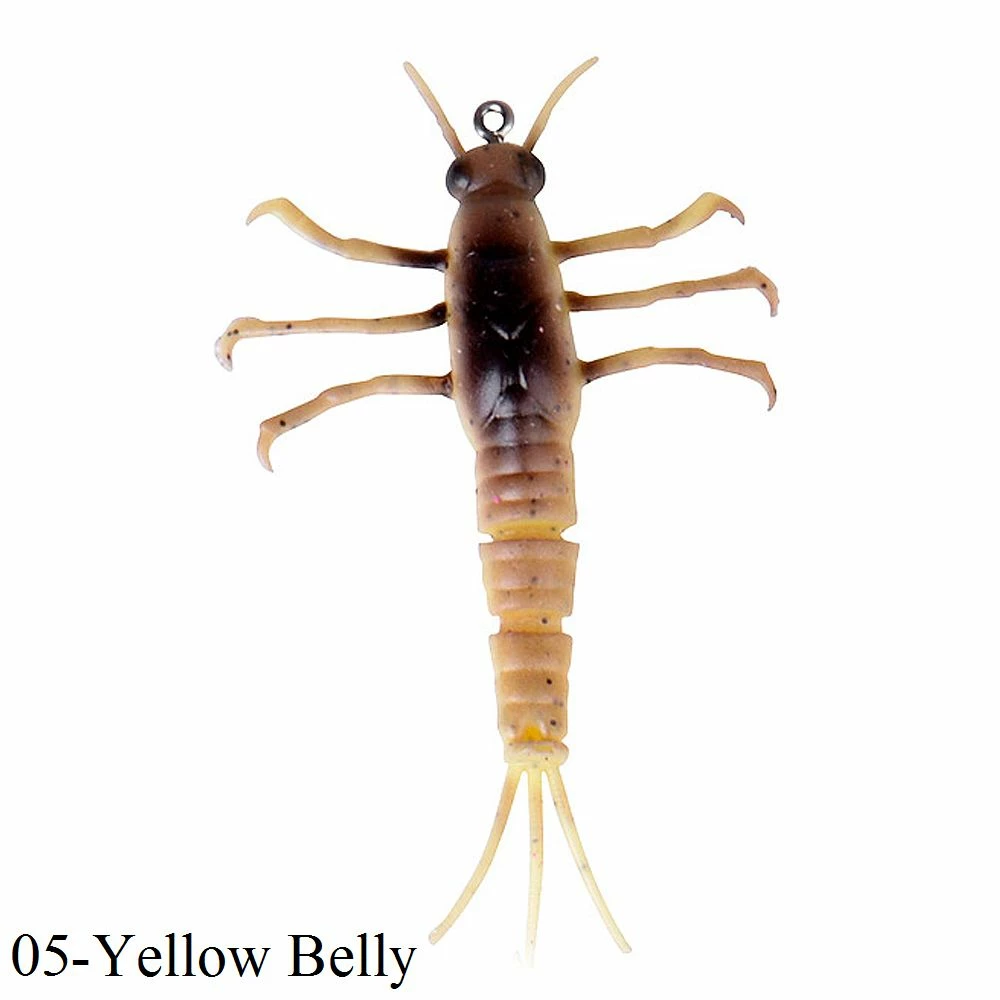 Savage Gear 3D TPE Mayfly Nymph Lures 4 Savage Gear 3D TPE Mayfly Nymph Lures - Image 4