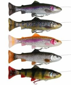 Savage Gear 4D Line Thru Pulse Tail Trout 20cm Lures