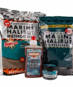 Dynamite Baits Marine Halibut Bundle Bait & Additives