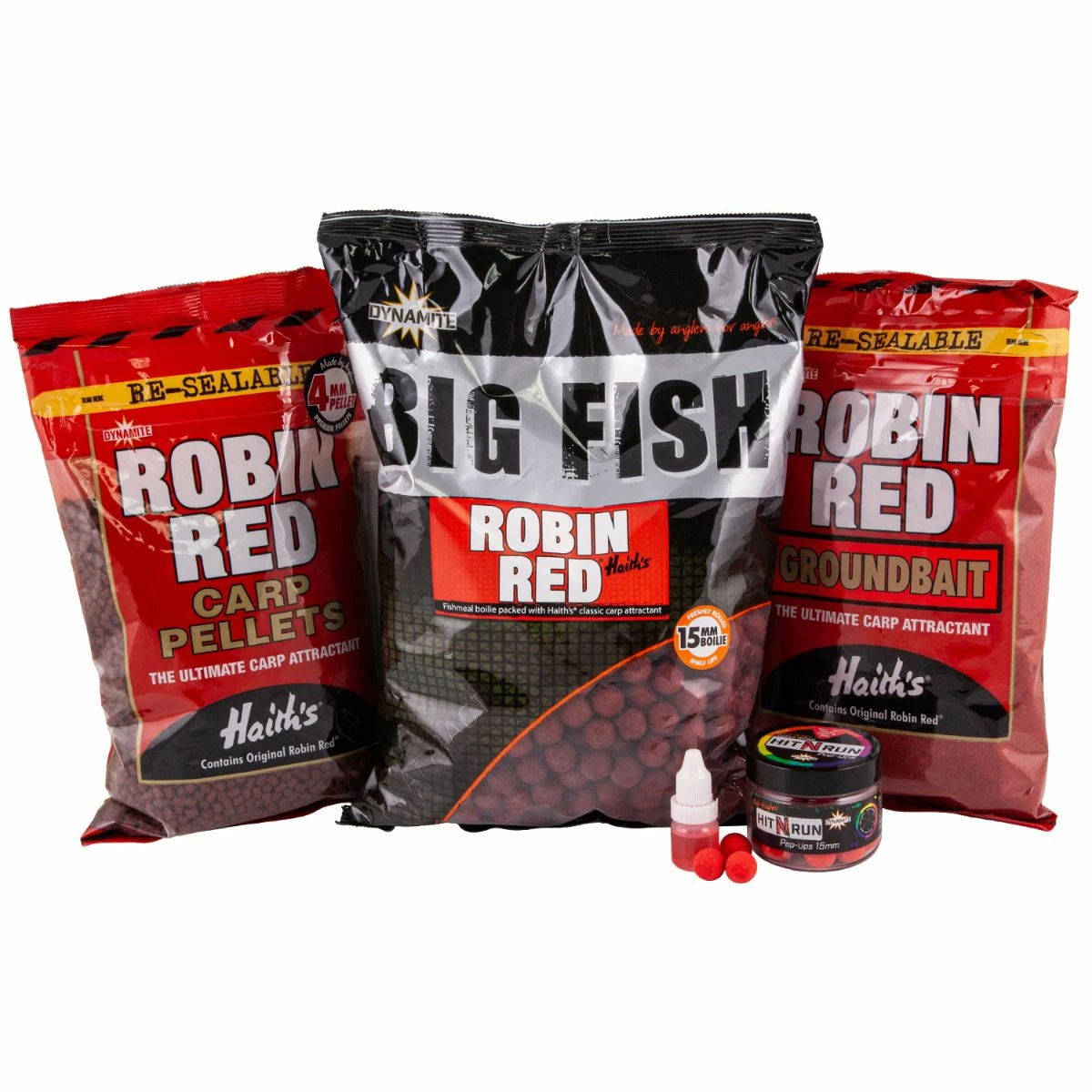 Dynamite Baits Robin Red Carp Bundle Bait & Additives 1 Dynamite Baits Robin Red Carp Bundle Bait & Additives