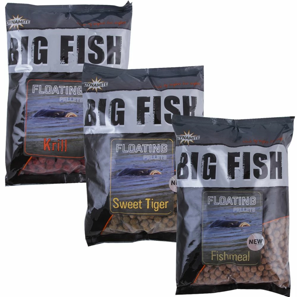 Dynamite Baits Big Fish Floating Pellets Bait & Additives 1 Dynamite Baits Big Fish Floating Pellets Bait & Additives