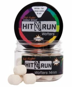 Dynamite Baits Hit n Run Wafters Bait & Additives 7 Dynamite Baits Hit n Run Wafters Bait & Additives -Dynamite Baits Online Store dynamite baits hit n run wafters 14mm bright white