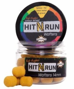 Dynamite Baits Hit n Run Wafters Bait & Additives 8 Dynamite Baits Hit n Run Wafters Bait & Additives -Dynamite Baits Online Store dynamite baits hit n run wafters 14mm yellow