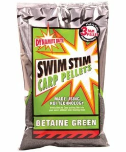 Dynamite Baits Dynamite Swim Stim Betaine Green Pellets Bait & Additives -Dynamite Baits Online Store dynamite swim stim betaine green pellets 3mm
