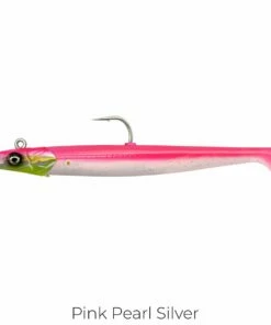 Savage Gear Sandeels V2 Lure 14cm 33g Lures -Dynamite Baits Online Store savage gear sandeel v2 14cm pink pearl silver 1