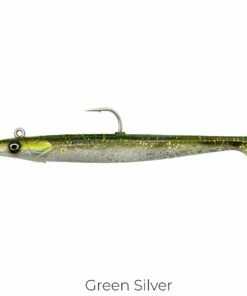 Savage Gear Sandeels V2 Lure 15.5cm 46g Lures -Dynamite Baits Online Store savage gear sandeel v2 15cm green silver 1
