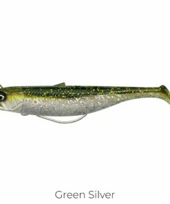 Savage Gear Savage Minnow Weedless Lure 10cm Lures -Dynamite Baits Online Store savage minnow weedless 10cm green silver 1