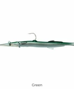 Savage Gear Savage Salt 3D Needlefish Pulsetails 2+1 Lure 18cm Lures -Dynamite Baits Online Store savage salt 3d needlefish pulsetails lure 18cm green 1